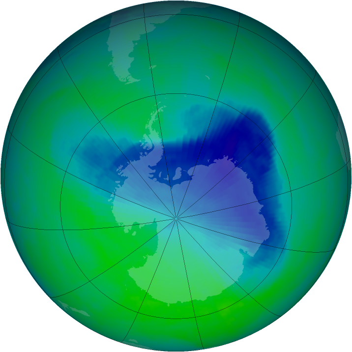 Ozone Map 1993-11-25